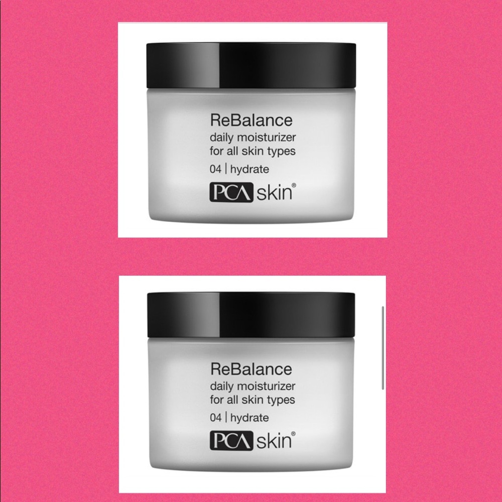 Lot of TWO PCA Skin Rebalance Daily Moisturizers (1.7 oz each)
